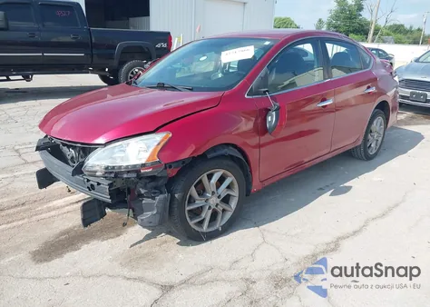 2014 Nissan Sentra Sr z USA, uszkodzony, nr VIN 3N1AB7AP4EY292819